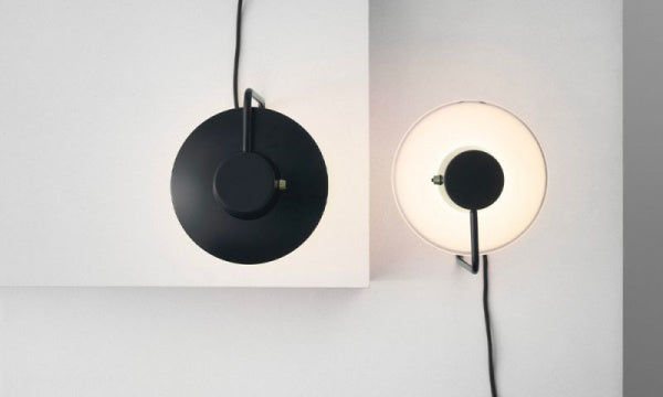 AJ Oxford Table Lamp Glass Black H28cm