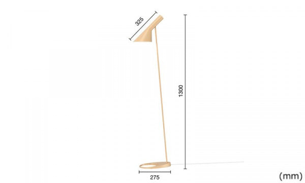 AJ Floor Lamp Warm Sand
