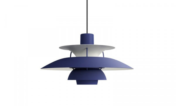 PH 5 MONOCHROME Pendant Light Dusty Indigo