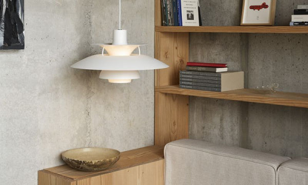 PH 5 MONOCHROME Pendant Light Pale Brush