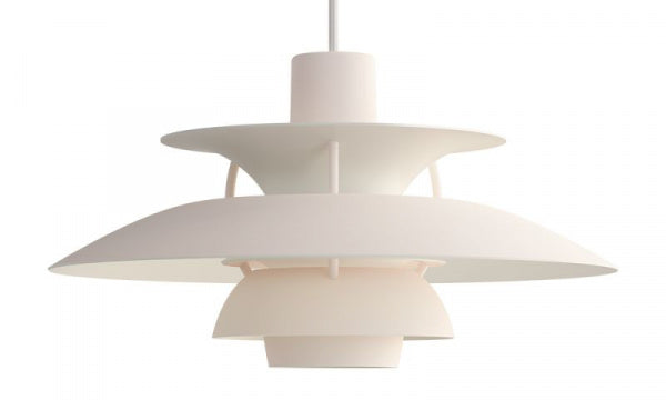 PH 5 Mini MONOCHROME Pendant Light in Pale Blush