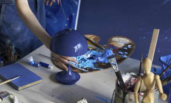 Panthella Portable 160 V3 Opaque Indigo Blue
