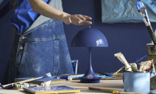 Panthella Portable 160 V3 Opaque Indigo Blue