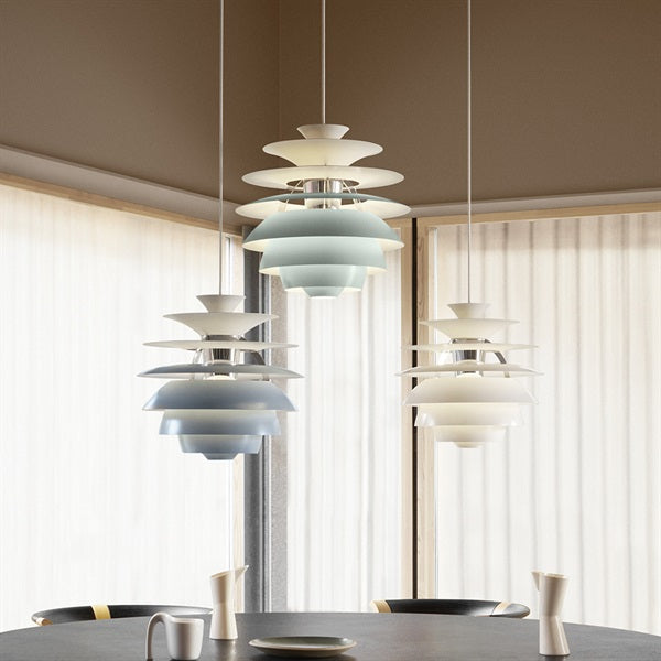 PH Snowball Pendant Light, Dusty Blue