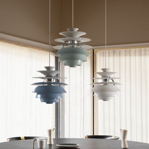 PH Snowball Pendant Light, Dusty Blue