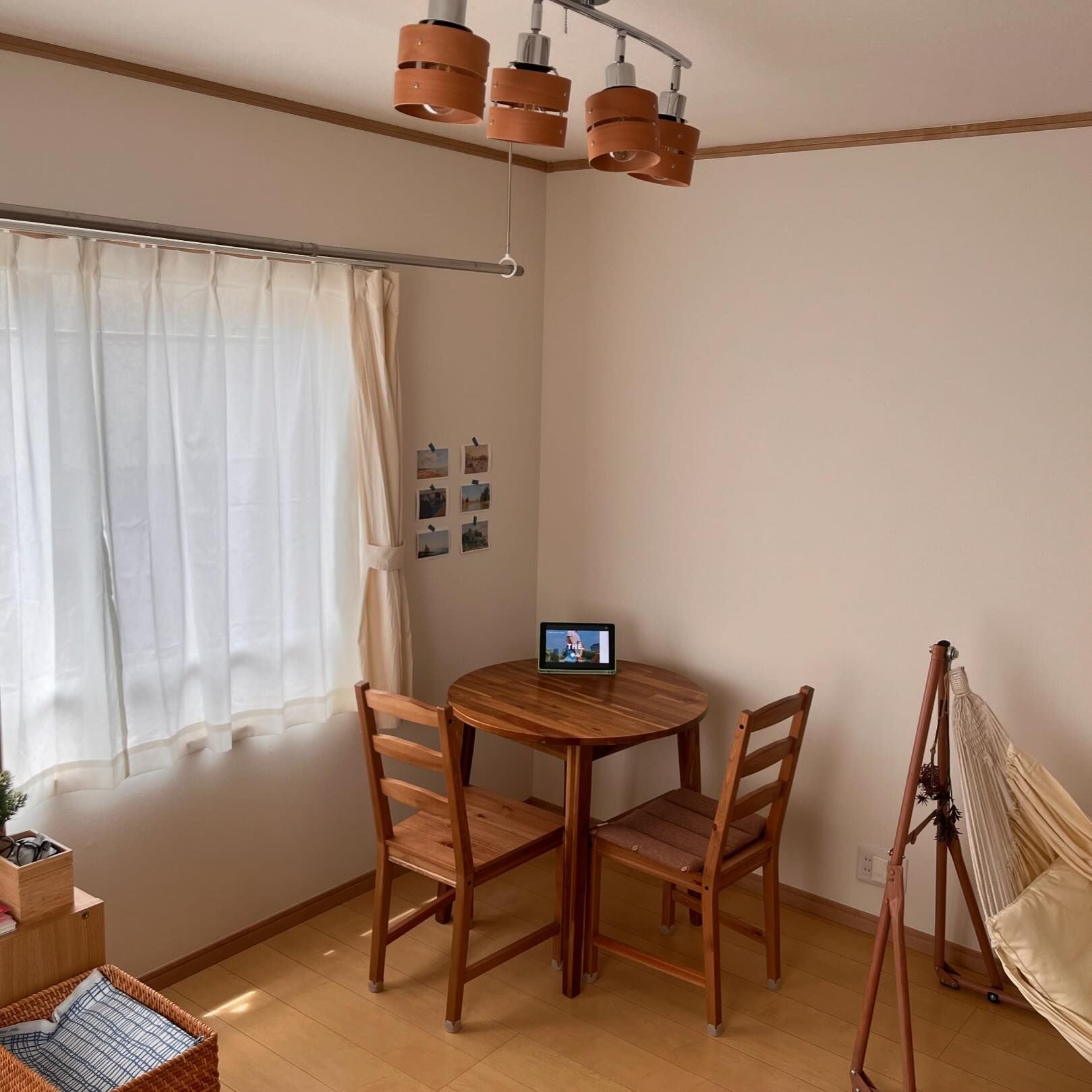 IKEA ナッカンネース NACKANÄS table, acacia, 551/8x297/8