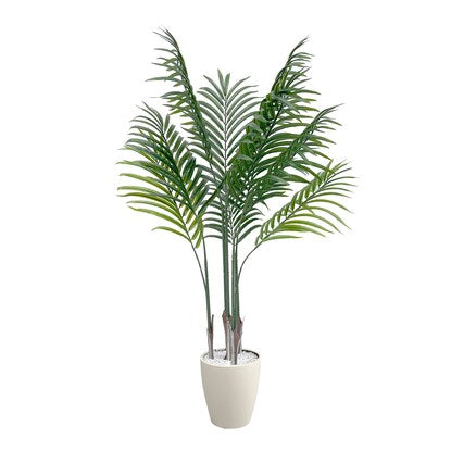 Fake greenery (Areca palm, 120cm, ivory)