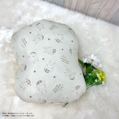 Crayon Shin-chan Die-cut Cushion Yellow