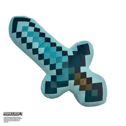 MINE CRAFT Die-cut Cushion (Sword)
