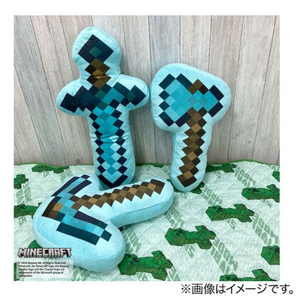 MINE CRAFT Die-cut Cushion (Sword)