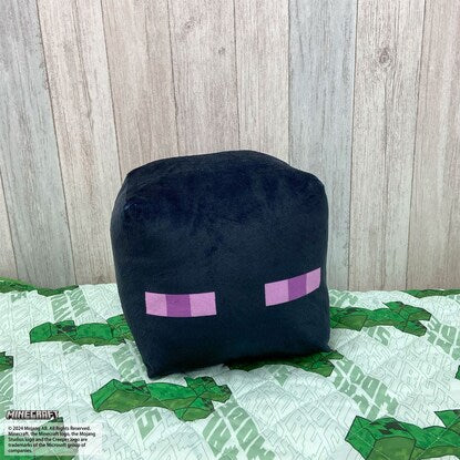 MINE CRAFT Die-cut Cushion (Enderman)