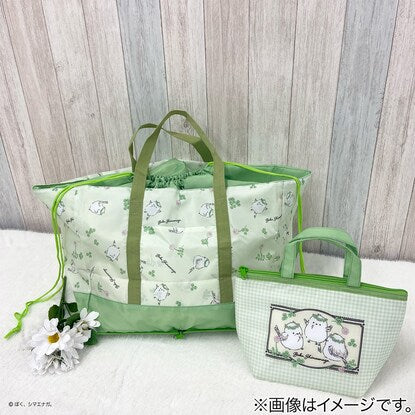I'm a long-tailed tit. Marche bag (shopping basket)