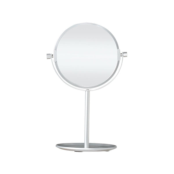 Aluminum compact mirror, small (tray type)