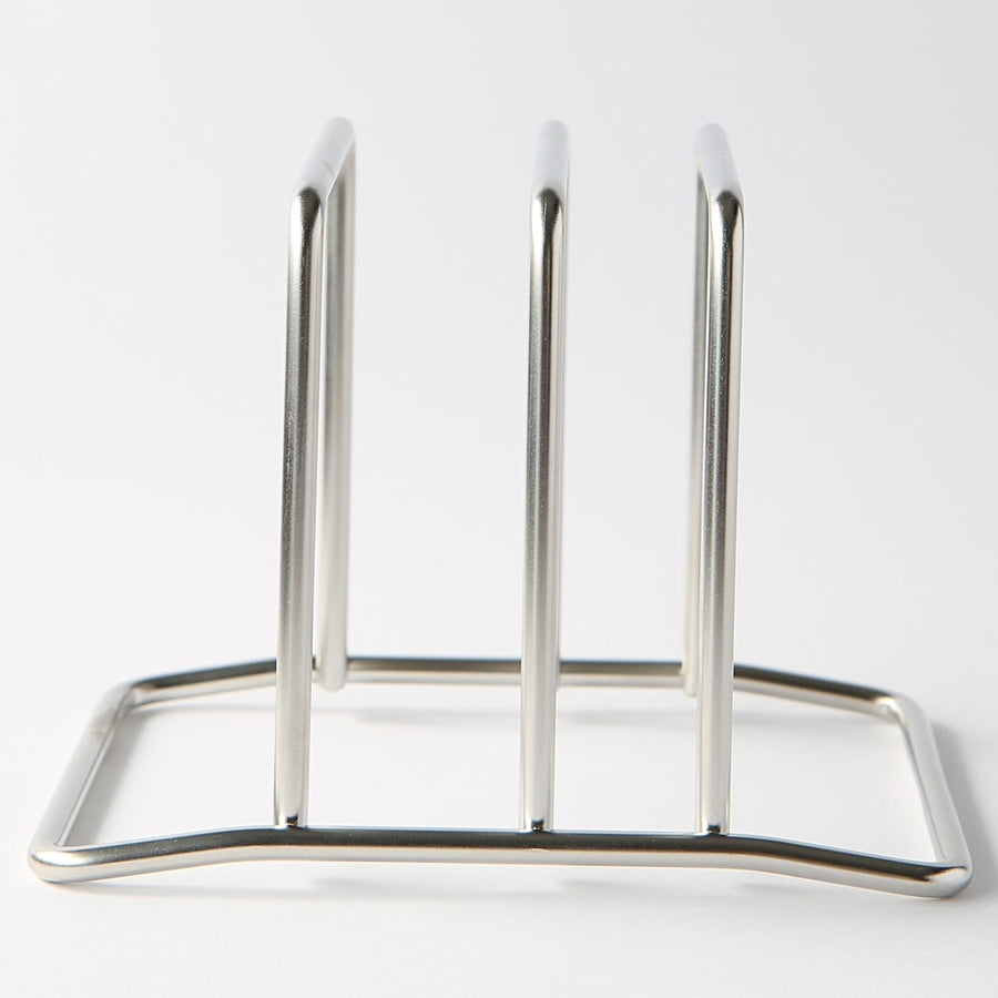 Stainless Steel Cutting Board Stand Double