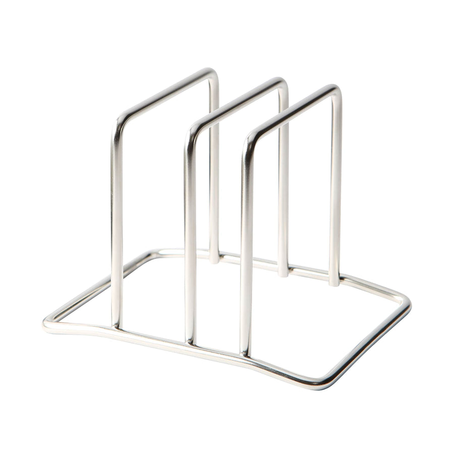 Stainless Steel Cutting Board Stand Double