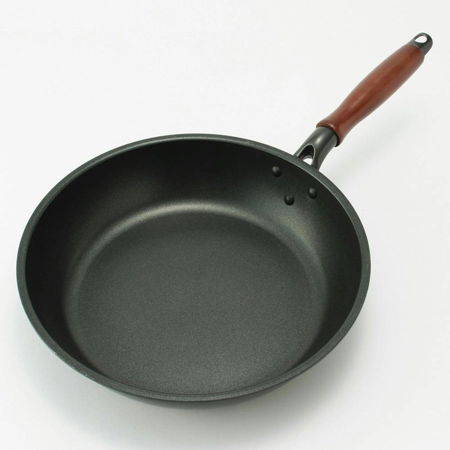 IH compatible, heat-resistant frying pan, 28cm IHNTF28BK