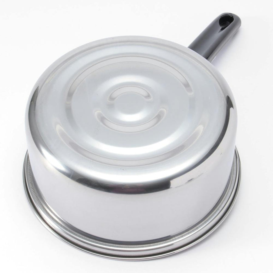 IH/Gas Stainless Steel Saucepan with Glass Lid 16cm