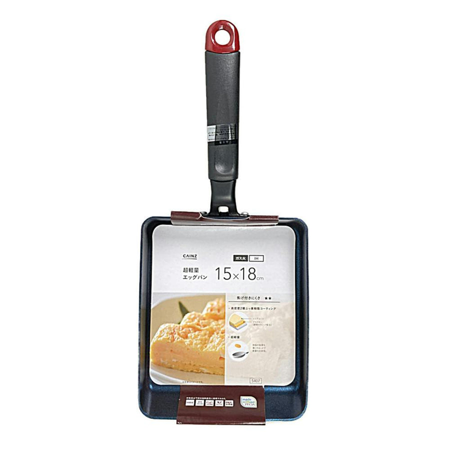 IH compatible lightweight egg pan 15 x 18cm