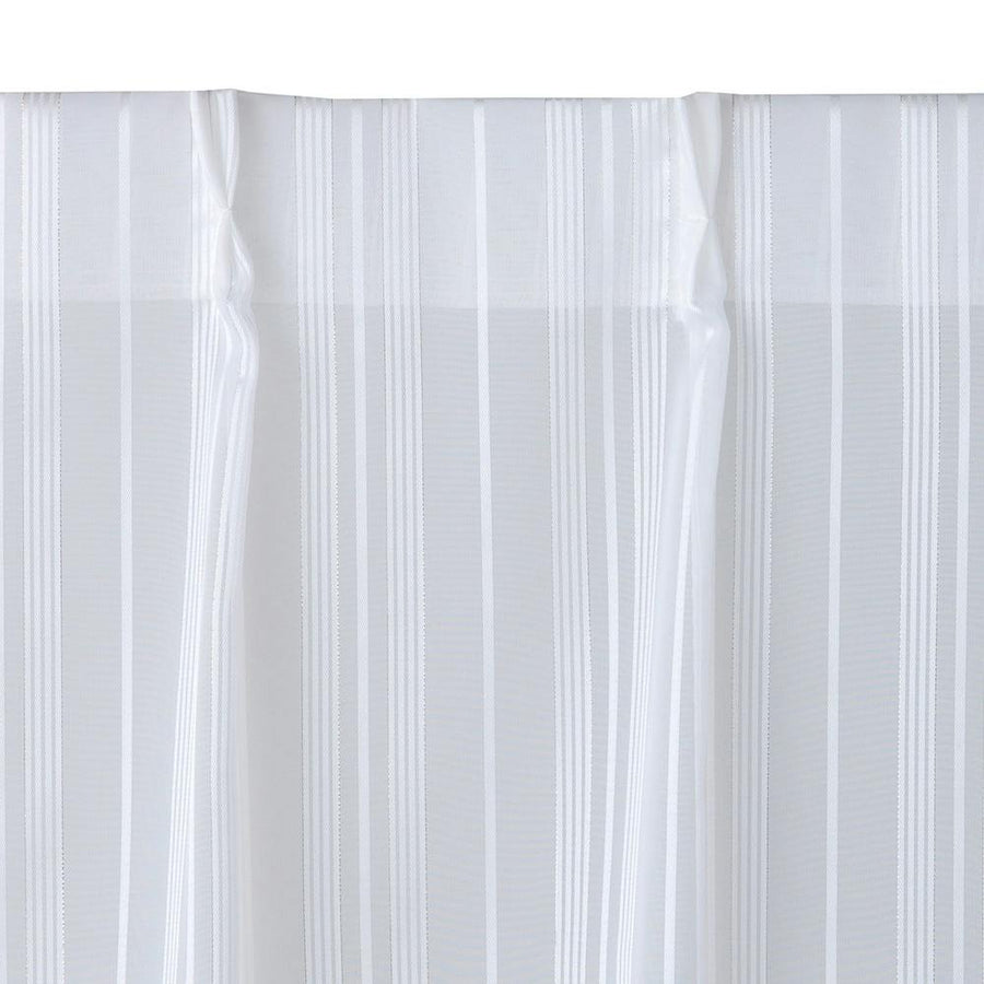 Voile Sprint White 100 x 133 cm Set of 2 Lace Curtains