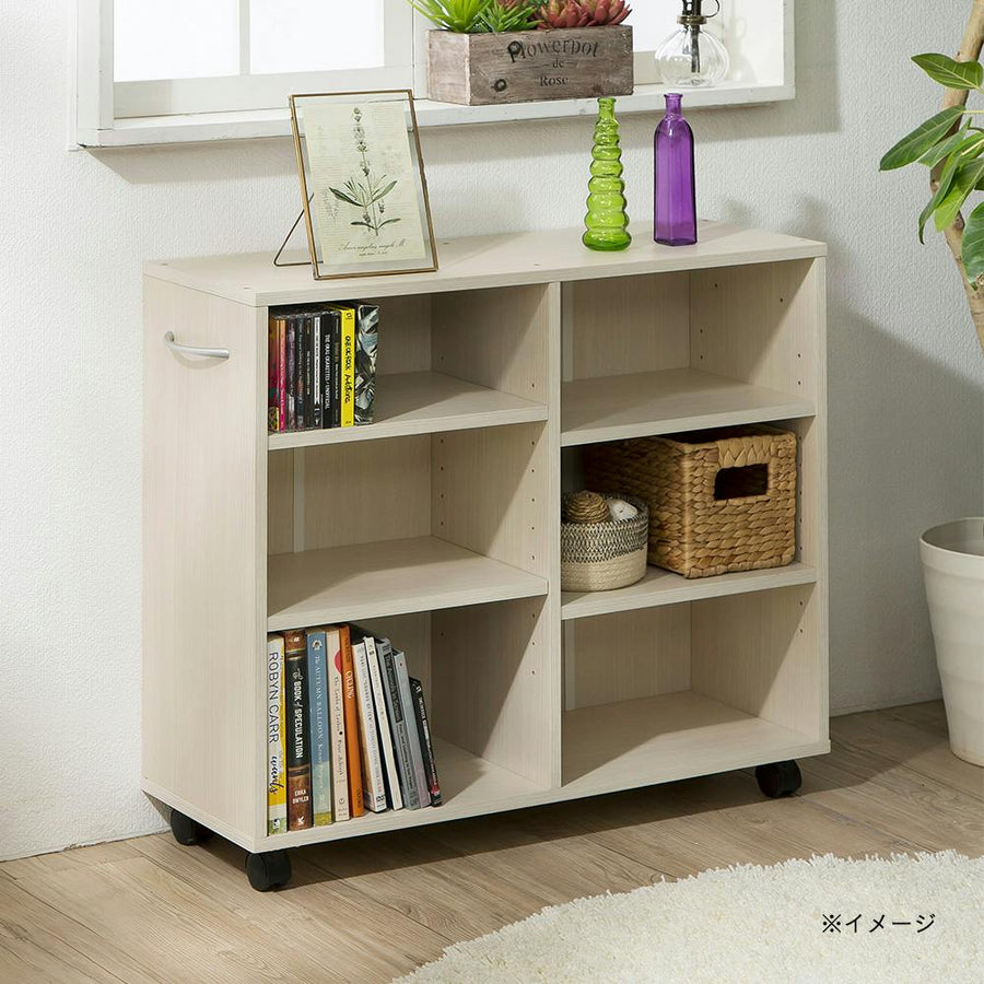 Book Storage Cart M White S26