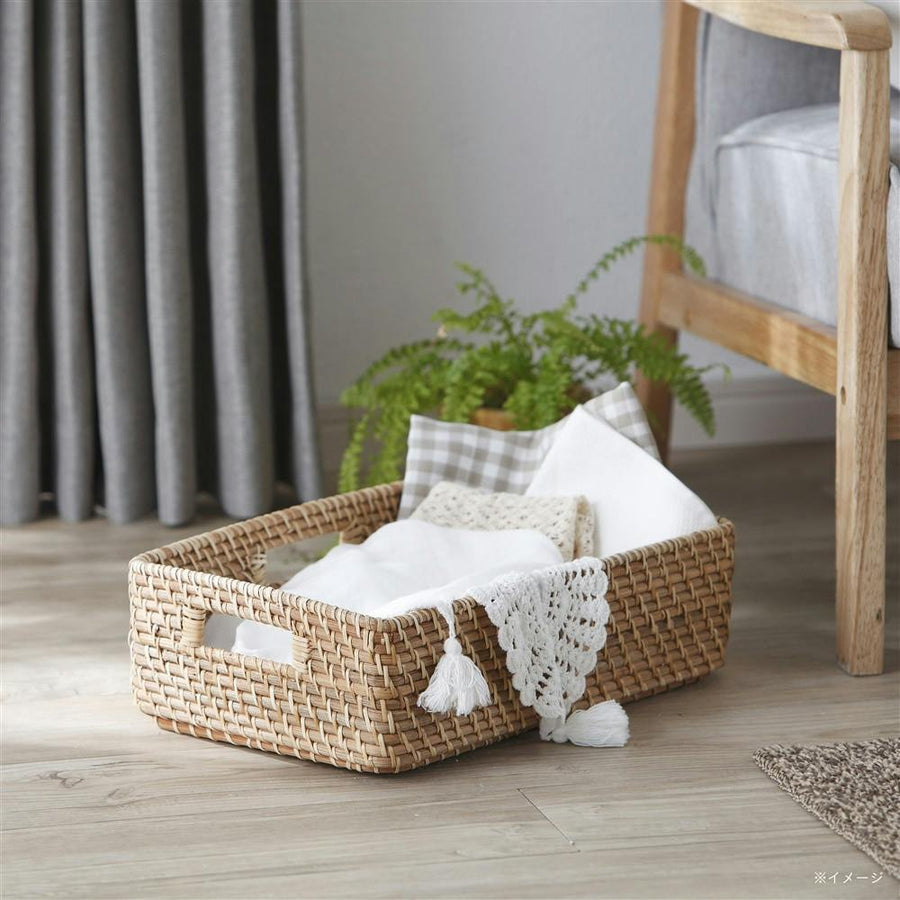 Inner box, rattan basket, shallow type