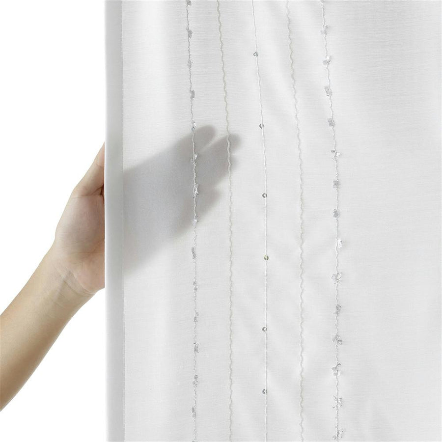 Image and heat shielding lace curtains, Shine, 100 x 198 cm, set of 2