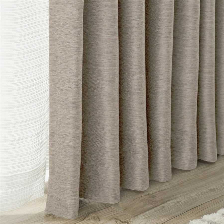 Blackout and flame-retardant curtains, Mehol, ivory, 150 x 210 cm, set of 2