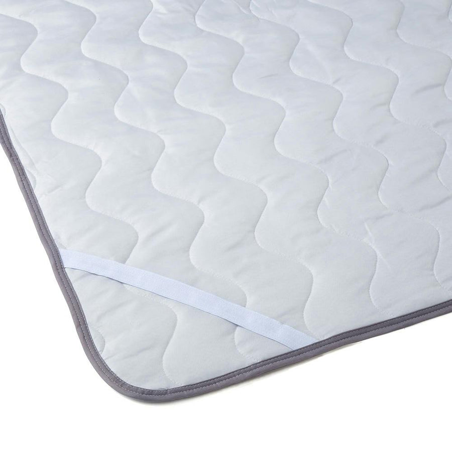 Bed Pad Short Boa Gray Semi-Double 120 x 200