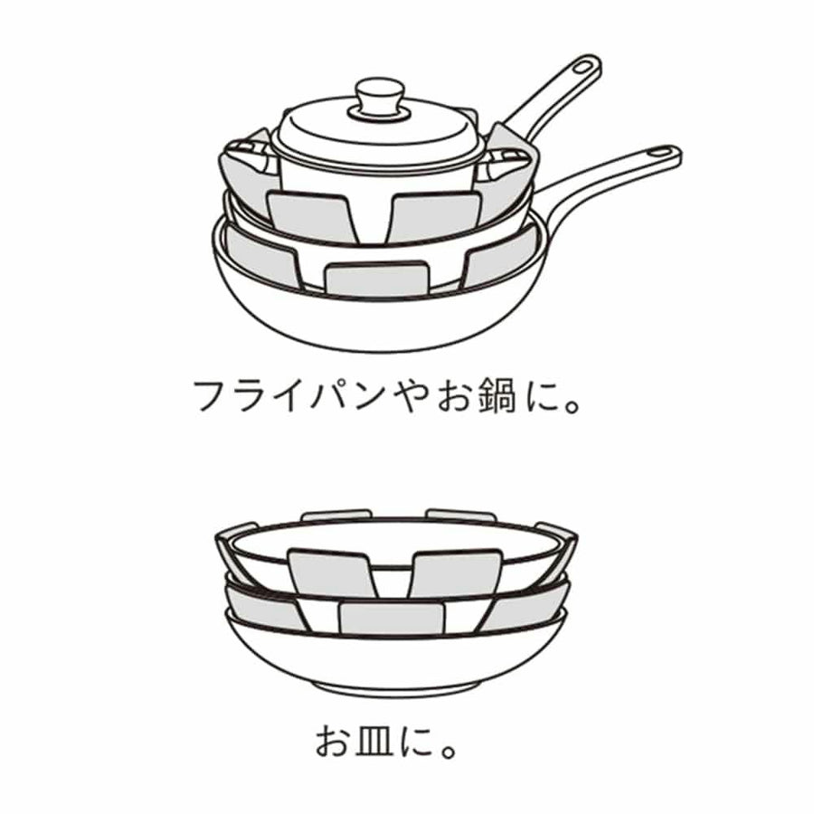 フライパン プロテクター グレー