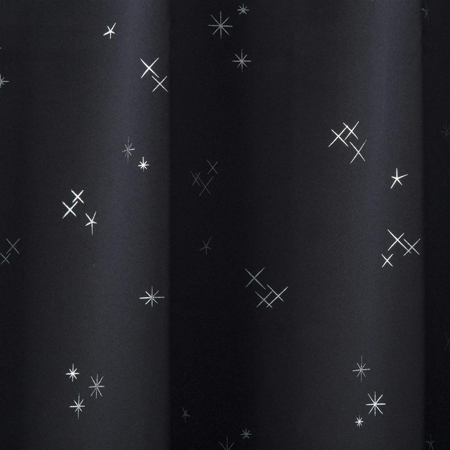 Blackout Curtains, Search, Black, 100 x 200 cm, Set of 2