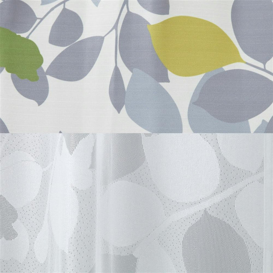 Pastleaf Ivory 100 x 178 cm Set of 4 Curtains