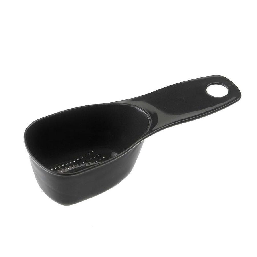 Flour sifter spoon, black