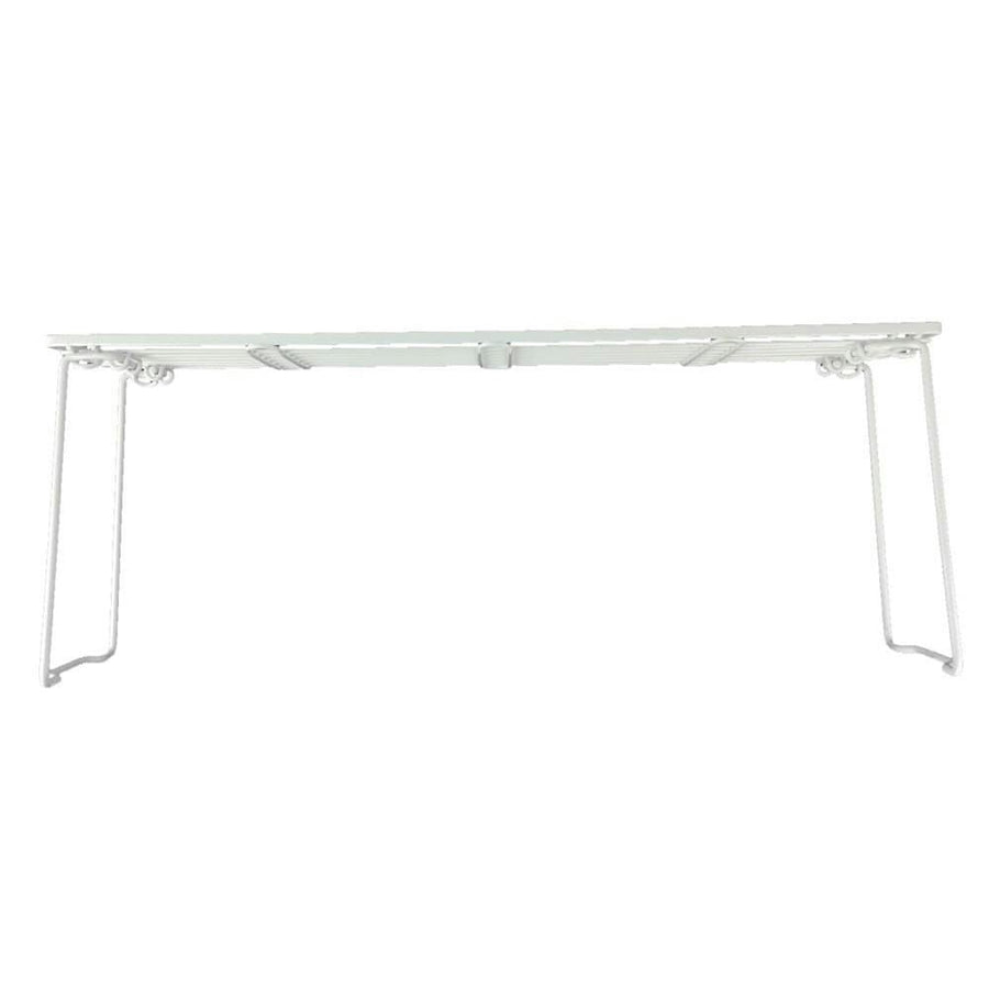 Foldable stove rack, long, white