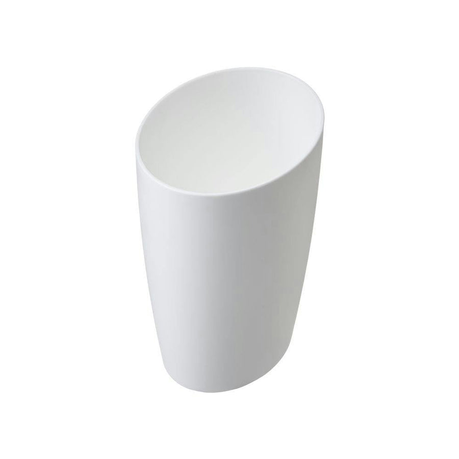 Oval Trash Can S 4.2L White