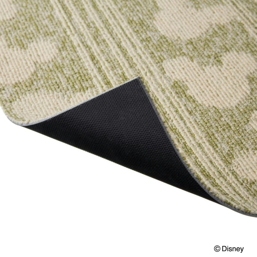 Flame-retardant Disney tile carpet, green