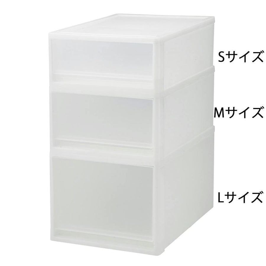 Drawer clothing case S for closets Width 39 x Depth 53 x Height 18 cm