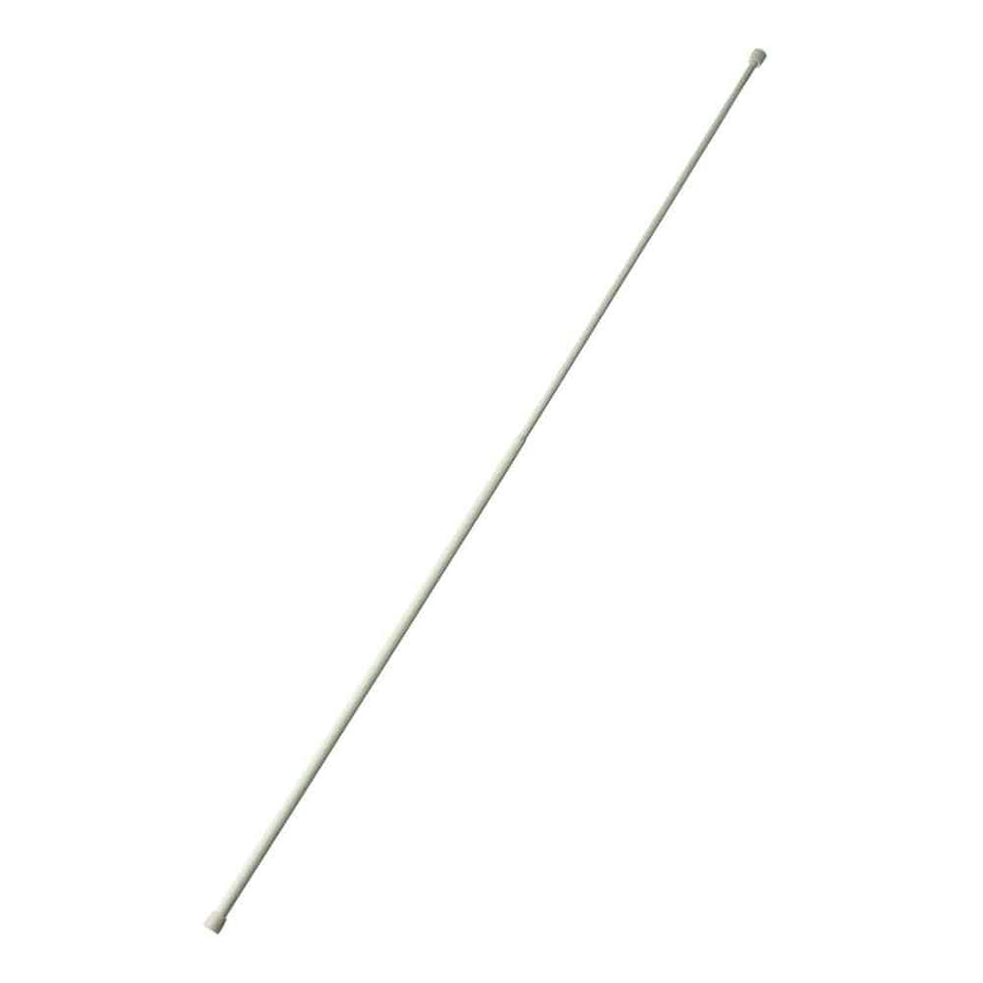 Telescopic pole, white wood, medium, 70-120cm