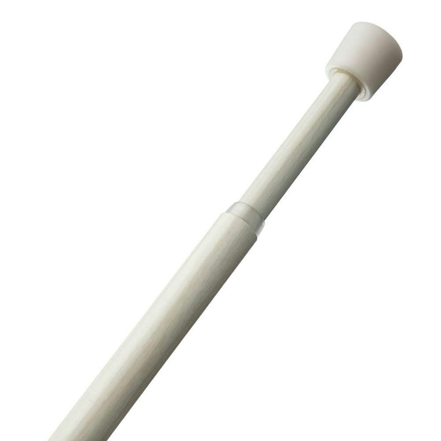 Telescopic pole, white wood, medium, 70-120cm