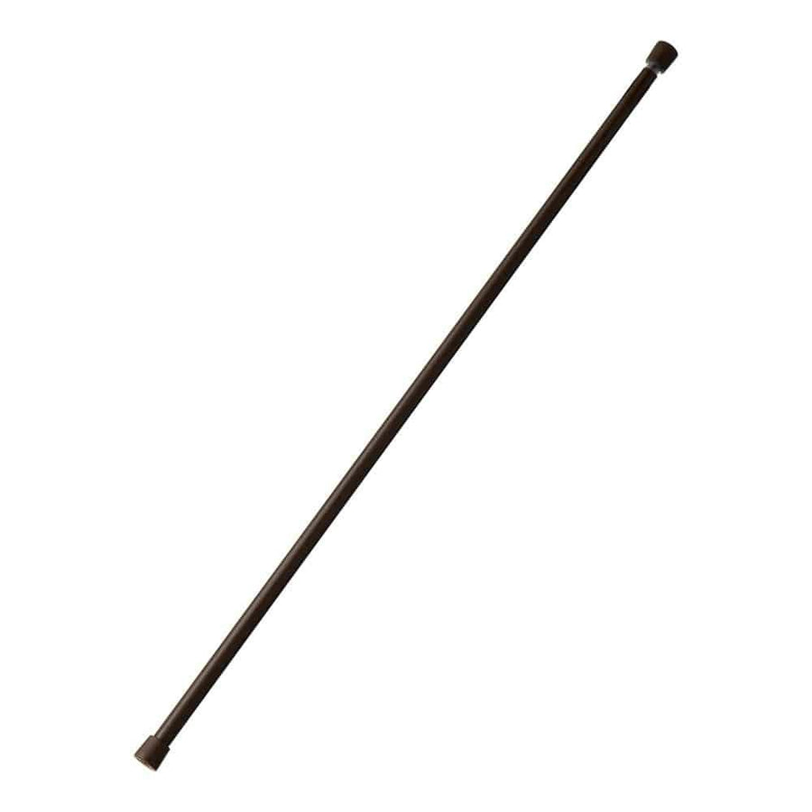 Telescopic pole SS 27-42cm dark brown