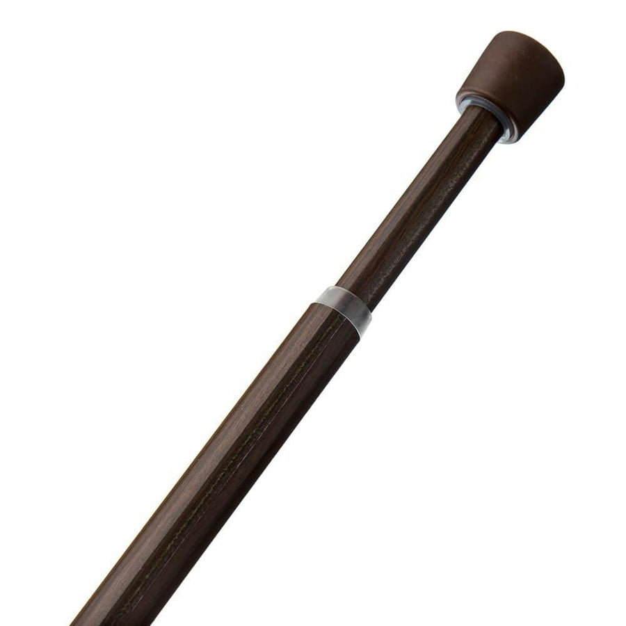 Telescopic pole SS 27-42cm dark brown