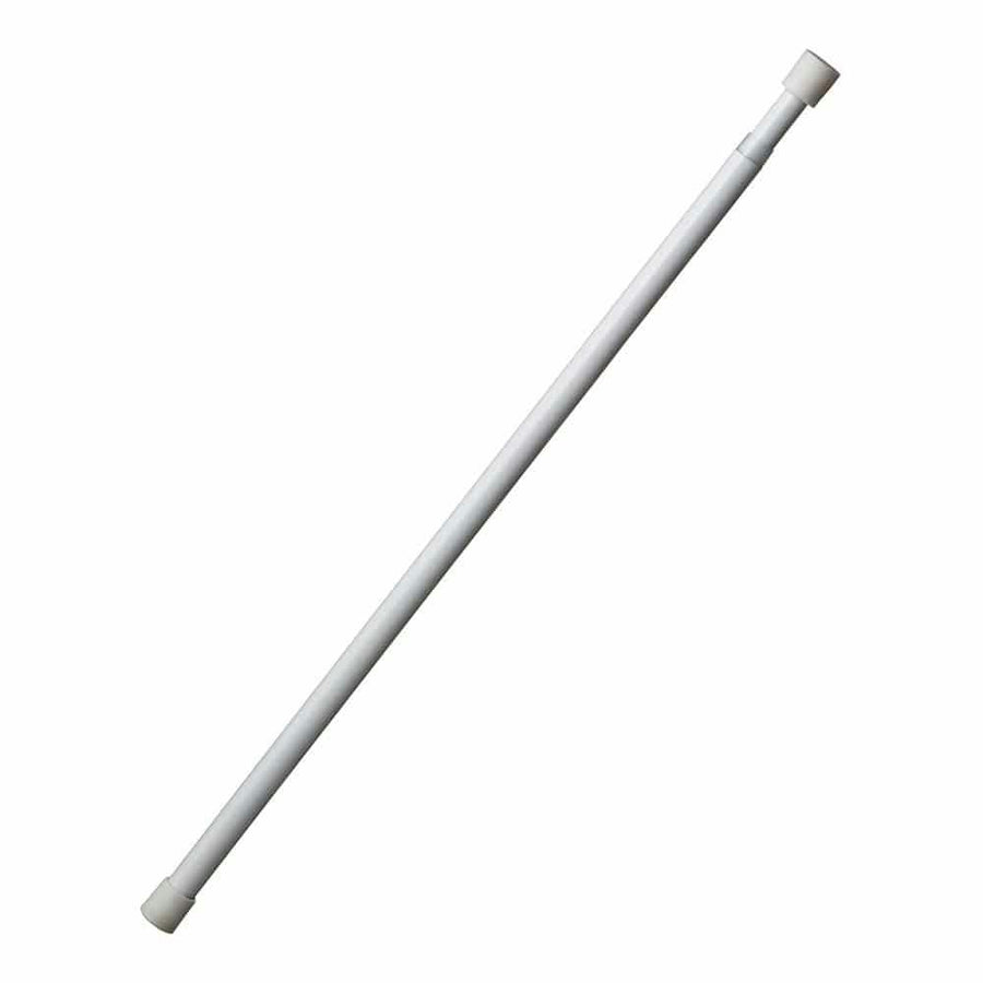 Easy-to-use tension pole, white, 120-200cm