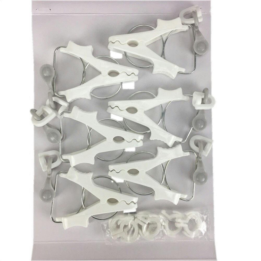 Easy-to-use and long-lasting clips for easy-to-use hangers, 6 pieces, RP-2