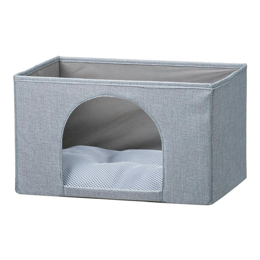 Inner box type pet house, horizontal type, gray