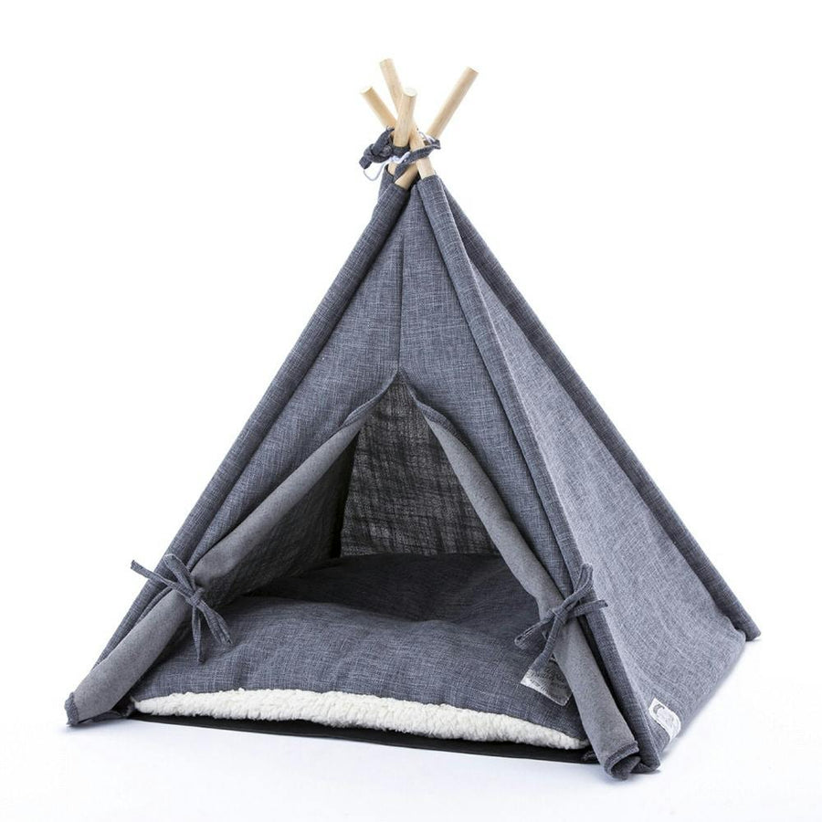 Pet Tent Teepee Grey