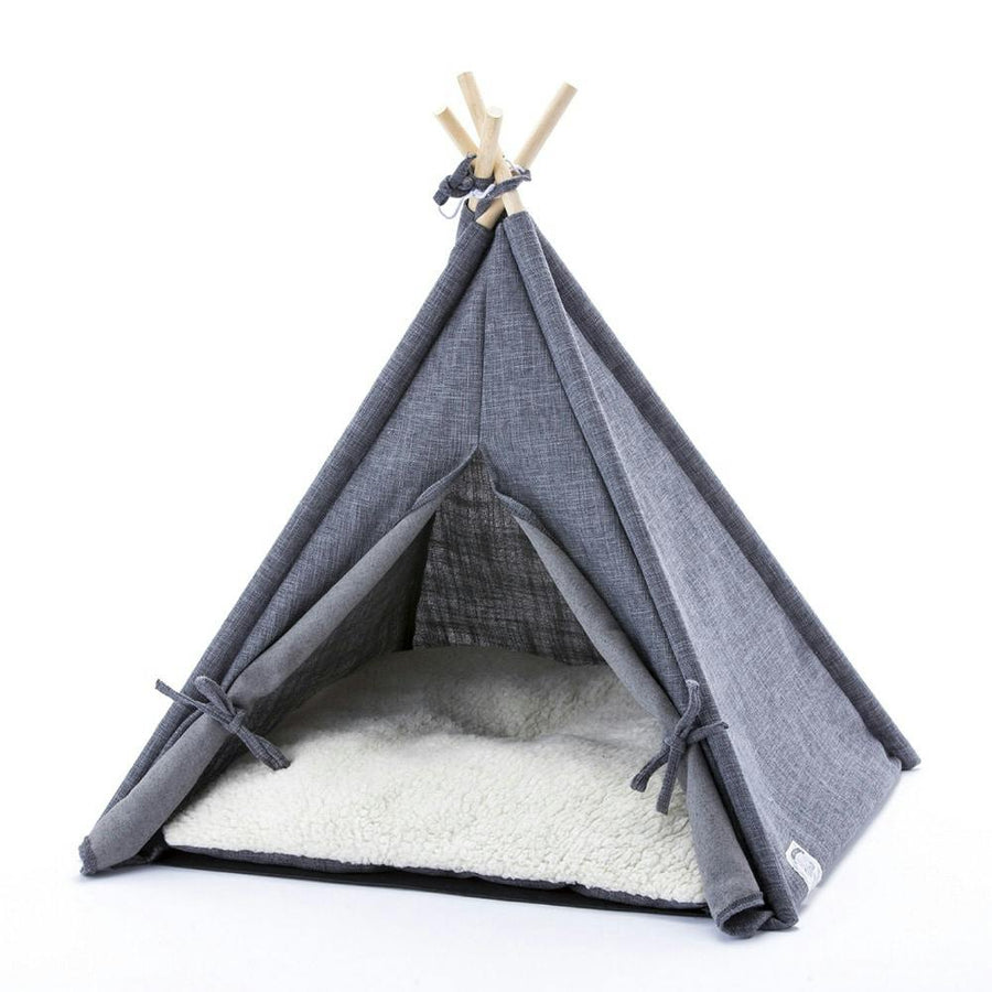 Pet Tent Teepee Grey