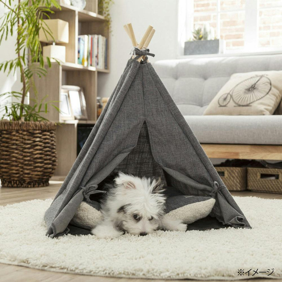 Pet Tent Teepee Grey