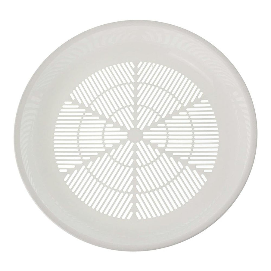 Dish drainer set, white