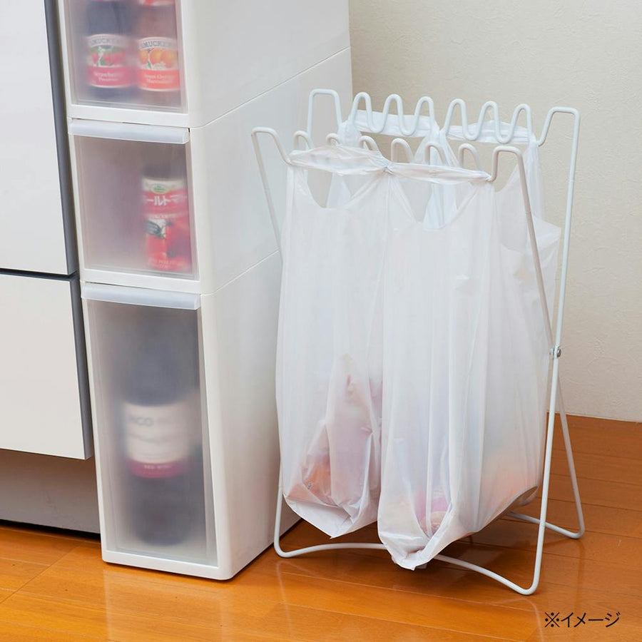 Separate garbage bag stand