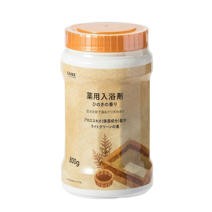 Cainz Medicinal Bath Additive Hinoki Scent 800g