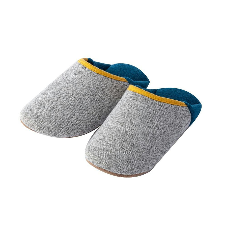 Kids slippers, grey, 19-21cm